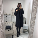 Fashion Autumn Women Hooded Long