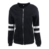 Neck O Casual Black Zipper Print Women