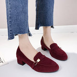 2019 Spring Women Pumps Metal Decoration