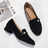 2019 Spring Women Pumps Metal Decoration