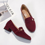 2019 Spring Women Pumps Metal Decoration