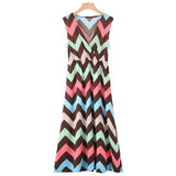 2019 Fashion Women Summer Beach  Midi Dress