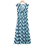 2019 Fashion Women Summer Beach  Midi Dress